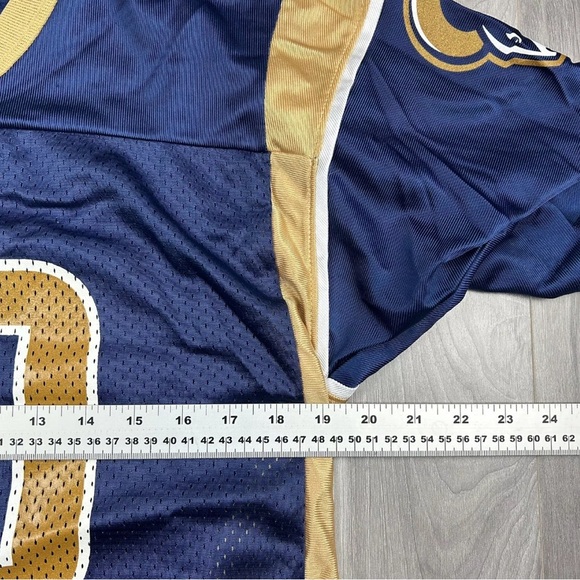 Champion Isaac Bruce St. Louis RAMS Football Jersey LA Rams Youth Size XL - Picture 9 of 12